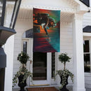 Monkey Music Gorilla Playing Guitar Flag 3x5 Ft Outdoor Decoration Banner House Flags Yard Farmhouse Garden Indoor Sign by GreenHaven Gardens