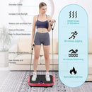AXV Vibration Plate Exercise Machine Whole Body Workout Vibrate Fitness Platform Lymphatic Drainage Machine for Weight Loss Shaping Toning Wellness Home Gyms Workout by CozyNest Decor