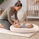 Baby Lounger for Newborn: Portable & Lightweight Pillow for Tummy Time Playtime & Diaper Changes - Skin-Friendly & Breathable for 0-12 Month Supervised Use by TinyTreasures Baby Boutique