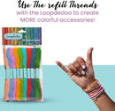 Loopdedoo 18 Refill Skeins for Loopdedoo Bracelet Craft Kit - Suitable for Ages 8 & Up - 100% Cotton Embroidery & Cross Stitch Threads - Threads for Bracelet Making Kit by TinyTreasures Baby Boutique