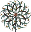 Stargarden Large Metal Wind Spinners for Outdoor, Metal Yard Art Wind Sculptures & Spinners for Yard and Garden Decorations (20x80 Inches) by GreenHaven Gardens