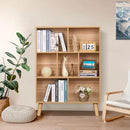LEYAOYAO Wooden 5 Cube Bookshelf, Natural 3 Tier Book Shelf with Legs, Modern Open Storage Organizer,Boho Bookcase,Display Cabinet Shelf Free Standing Bookshelves for Bedroom,Living Room,Study by CozyNest Decor