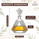 Triangle Whiskey Decanter 650ml – Premium Glass Liquor Decanter with Solid Glass Stopper – Stylish Barware for Bourbon, Scotch & Spirits – Gift-Ready Packaging for Home, Office, Bar, Man Cave Decor by CozyNest Decor