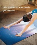 Non Slip Yoga Mat TPE Workout Mat for Men Women, Thick Workout Mat with Carrying Strap, Fitness Mats for Exercise, Yoga, Fitness, Pilates, Floor Workouts (72" x 24" x 6mm) by TinyTreasures Baby Boutique
