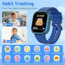 Kids Waterproof Smart Watch Boys Gift Age 3-12 with 39 Game HD Touch Screen Music Player Video Camera Pedometer Alarm Clock Birthday Gift for 6 7 8 9 Year Olds Blue by TinyTreasures Baby Boutique