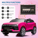 Hetoy 24V 2-Seater SUV Licensed Chevrolet Blazer Ride On Car Toy w/Parent Remote Control, 3 Speeds, Wireless Music, MP3 Player, Electric Car for Kids Ages 3-8, Pink by TinyTreasures Baby Boutique
