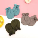 BQUBO Newborn Infant Toddler Mittens No Scratch Cotton Elastic Wrist Gloves Hypoallergenic for 0-6 Months Baby Boys Girls by TinyTreasures Baby Boutique