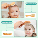 Baby Grooming Kit, Infant Safety Care Set with Hair Brush Comb Nail Clipper Nasal Aspirator,Baby Essentials Kit for Newborn Girls Boys (13 Pc Green Kit) by TinyTreasures Baby Boutique