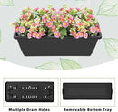 Vertical Raised Garden Bed 3 Tier Elevated Garden Planters Stand Up Garden Planter Box with Drainage Holes for Outdoor Indoor Plants Herbs Flowers Vegetables Black by GreenHaven Gardens