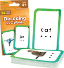Teacher Created Resources Decoding CVC Words Flash Cards (EP62057), Medium by TinyTreasures Baby Boutique