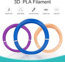 31 Colors 3D Pen Filament Refills Works with SCRIB3D PIKA3D MYNT3D 3D Pen, 16 Feet Per Color 1.75mm PLA 3D Printing Filament Refills, NOT FIT 3Doodler Start Pen by TinyTreasures Baby Boutique