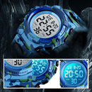 Kids Watch,Boys Watch for 3-15 Year Old Boys,Digital Sport Outdoor Multifunctional Chronograph LED 50 M Waterproof Alarm Calendar Analog Watch for Children with Silicone Band,Kids Gift by TinyTreasures Baby Boutique