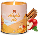 Apple Pie Fall Candles for Home Scented Halloween Easter Thanksgiving 40 Hours Burning 9oz Scented Candle, Aromatherapy Birthday Soy Candles Gift for Women Men by CozyNest Decor