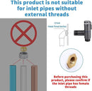 MLD Handheld Toilet Bidet Sprayer, Toilet Faucet Handheld Bidet Sprayers, Hand Shower Toilet Hose Sprayer Attachment for Water Spray and Cloth Diaper Wash (Grey) by CozyNest Decor