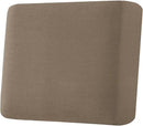 H.VERSAILTEX Super Stretch Individual Seat Cushion Covers Sofa Covers Couch Cushion Covers Slipcover Sets Thick Jacquard Textured Twill Fabric (1 Piece Chair Cushion Cover, Macchiato) by CozyNest Decor