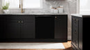 Kenmore Elite 24" Built-In Dishwasher - UltraWash Plus, TurboDry, QuietWash, SmartWash, TurboFlex Third Rack & Reach-Thru Handle - 15 Place Settings - 42 DBA - ENERGY STAR Certified - Black by TinyTreasures Baby Boutique