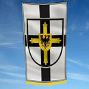 Teutonic Order Grand Master Historical Replica 3x5 feet Flag Banner Vivid Color Double Stitched Brass Grommets by GreenHaven Gardens