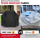 Unicook 48 Inch Grill Cover for Weber Spirit Il 200 and Spirit 200 Series, 2 Burner Gas BBQ Cover for Outdoor Grill, Heavy Duty Waterproof Fade Resistant, Compared to Weber 7138 by GreenHaven Gardens