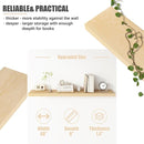 Floating Shelves for Wall, USA-Sourced Maple Wood 48 Inch Long Wall Shelves, Natural Wooden Mounted Picture Ledge Shelf, Nursery Book Storage Shelf Kids Bookshelf, Display Shelf for Bathroom by TinyTreasures Baby Boutique