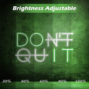 Don't Quit LED Neon Sign for Wall Decor, DO IT Neon Lights Party Decorations, USB Powered Switch LED Lights Adjustable for Office, Gym, Man Cave, Gamer Room Decor by CozyNest Decor