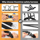 Safety Harness Leash for Kids with Autism, Special Needs and Older Children Ages 3-6 | Adjustable Walking Harness with Grab Handle and Tether | Keep Active ADHD/ASD Autistic Kids Safe by TinyTreasures Baby Boutique
