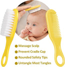 Baby Grooming Kit, Infant Safety Care Set with Hair Brush Comb Nail Clipper Nasal Aspirator,Baby Essentials Kit for Newborn Girls Boys (Yellow) by TinyTreasures Baby Boutique