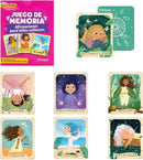 Menique Brilla Memory Matching Game – Spanish Edition – 80 Cards (40 Pairs) with Positive Affirmations for Brave Girls – Mindful Matching Game in Spanish for Confidence and Self-Love by TinyTreasures Baby Boutique