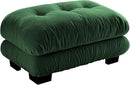 Ottoman - Green by CozyNest Decor