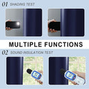 XWZO Full Shading Blackout Curtains 72 Inches Length - Heat and Light Blocking Rod Pocket Window Drapes with Black Liner Backing for Bedroom Sewn with Tiebacks, Navy Blue, W52 x L72, Set of 2 by TinyTreasures Baby Boutique