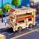 Jovi-mindly＆Notchies Wooden Blocks Train Set 101 PCS Create 40+ Shapes,Toys Educational Wooden Building Blocks Puzzles for Kids Ages 5-8 Boys and Girls,Truck/Excavator,FSC Certified,Graduate Gifts by TinyTreasures Baby Boutique
