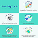LOVEVERY | The Play Gym | Award Winning For Baby , Stage-Based Developmental Activity Gym & Play Mat for Baby to Toddler by TinyTreasures Baby Boutique