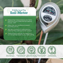 Houseplant Resource Center Fiddle Leaf Fig 3-in-1 Soil Moisture Meter for Plants – Best Indoor Plant Water Meter for Potted Houseplants - Light & Moisture Sensor Probe for Optimal Growth by GreenHaven Gardens