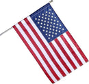 American Flag Pole Sleeve-American Flags for Outside 3x5 (Pole Not Included), Embroidered Stars, Sewn Stripes, UV Protected, American Flag Banner by GreenHaven Gardens