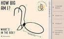 6 Pieces, 6 inches Iron Hanging Flower Pot. Metal Plant Wall Hanger, Vertical Garden. Planter Hook Ring, Rail Metal Fence. Indoor and Outdoor. Yard Garden. Wire Trellis. Collapsible Bracket. (Black) by GreenHaven Gardens