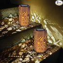 2 Pack Dragonfly Solar Lanterns Outdoor Waterproof - Birthday Gifts for Women, Men, Mom, Solar Lights Outdoor Hanging Garden Decor for Outside, Patio, Outdoor, Yard, Lawn, Balcony by GreenHaven Gardens