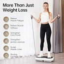YAMO Vibration Plate Exercise Machine, Vibrating Plate for Lymphatic Drainage & Weight Loss, 350lbs Capacity Whole Body Shaking Workout Fitness Platform by CozyNest Decor