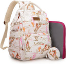 Wrangler Diaper Bag Backpacks Western Backpack Purses Multi-function Baby Bags for Mom with Waterproof Changing Pad & Pacifier Case by TinyTreasures Baby Boutique