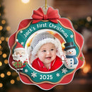 Pawfect House Custom Photo Acrylic Ornament, Personalized Christmas Baby Shower, Gender Reveal Gifts For New Moms, New Dads, New Parents, Christmas Tree Decorations For New Parents, House Warming Gift by TinyTreasures Baby Boutique