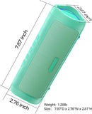 Bluetooth Speaker with HD Sound, Portable Wireless, IPX5 Waterproof, Up to 20H Playtime, TWS Pairing, BT5.3, for Home/Party/Outdoor/Beach, Stocking Stuffers, White Elephant Gifts for Adults (Teal) by TinyTreasures Baby Boutique