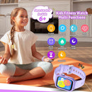Smart Watch for Kids No Phone Needed, Tempered Glass Fitness Tracker Watch Boy Girl Teens with 19 Sport Modes, Pedometer, Sleep Monitor, Kids Watch Birthday Gifts Toy Gift for Girls Boys 6-16 (Purple) by TinyTreasures Baby Boutique