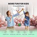 IROO Mini Karaoke Machine for Kids, 2025 TOP Toys Birthday Gifts Ideas for Girls Ages 4, 5, 6, 7, 8, 9, 10, 12+ Years Old, Portable MP3 Player with 2 Wireless Mics for Party by TinyTreasures Baby Boutique