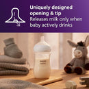 Philips Avent Natural Baby Bottle with Natural Response Nipple (Medium Flow,Flow 3), 9oz, SCY903/01 by TinyTreasures Baby Boutique