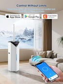 19L/5Gal Humidifiers for Bedroom Large Room 2800 sq ft, Quiet Humidifiers for Large Room, Floor Humidifier with 3 Mist Mode & Auto 180°Mist Tube for Home Whole House School Office Commercial Plants by TinyTreasures Baby Boutique