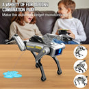 Smart Robot Dog Robotic Puppy Dog with Clamp Arm, 20+ Interactive Voice Commands Actions Programming AI for gripping STEM Pet, Durable ABS Design USB Fast Rechargeable Companion Gift for Kids Adults by TinyTreasures Baby Boutique