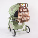 Wrangler Callie Diaper Bag Backpack with Stroller Straps Multifunction Baby Travel Bag WG2210-9110TN by TinyTreasures Baby Boutique