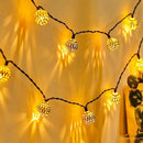 Solar Moroccan String Lights Outdoor 60 LED 36 Ft Globe Fairy Lights with 8 Lighting Modes, Waterproof Solar Powered String Lights for Garden Yard Gazebos Camping Party Holiday (Warm White) by GreenHaven Gardens