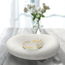 6.3 Inch Concrete Bowl, Modern Decorative Home Decor, Jewelry Tray, Asymmetrical Concrete Organic Bowl, Minimalist Tray by CozyNest Decor