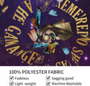 Inspirational Quote Tapestry She Remembered Who She Was And The Game Changed Positive Quotes Wall Decor,Uplifting Encouragement Gifts Inspirational Gift for Women Girls Tapestry for Bedroom 60"x50" by CozyNest Decor
