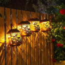 Dinosaur Solar Lanterns Outdoor Waterproof,Hanging Solar Lights Dinosaur Gifts for Women Men Metal LED Decorative Light for Yard,Patio,Lawn,Tabletop,Pathway,Landscape,Garden Decor by GreenHaven Gardens