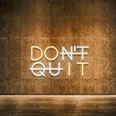 Don't Quit LED Neon Sign for Wall Decor, DO IT Neon Lights Party Decorations, USB Powered Switch Neon Lights lighting adjustable for Office Room, Gym Room, Man Cave, Gamer Room by CozyNest Decor
